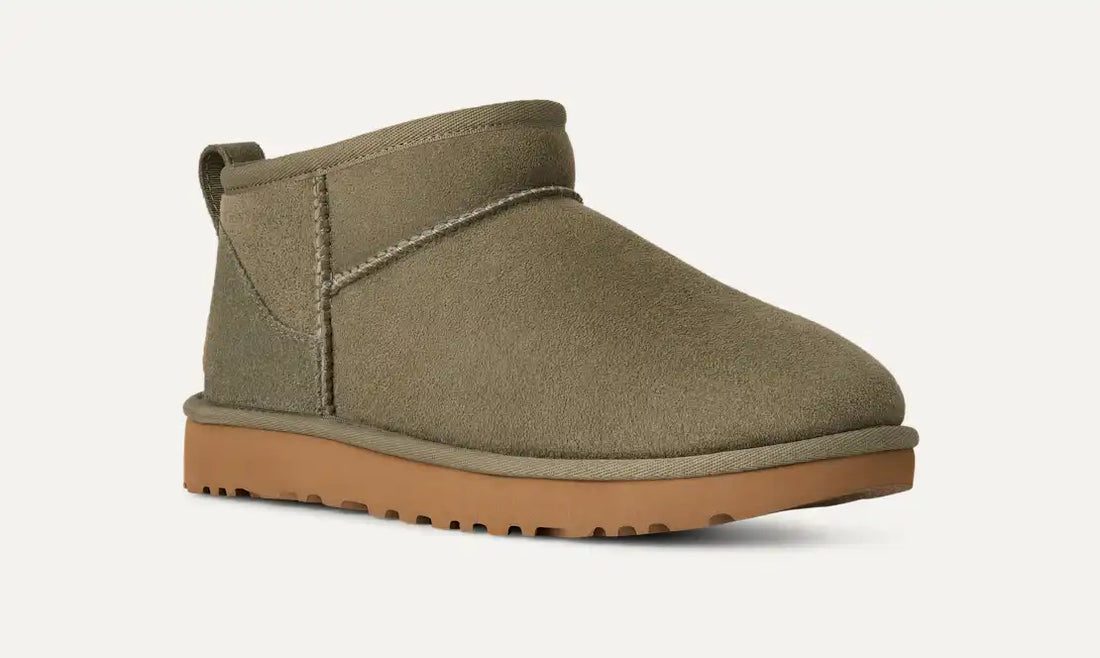 Girl Classic Ultra Mini Boot Moss Green