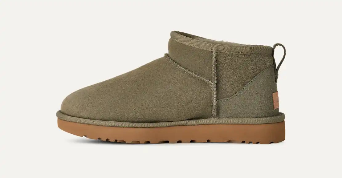 Girl Classic Ultra Mini Boot Moss Green
