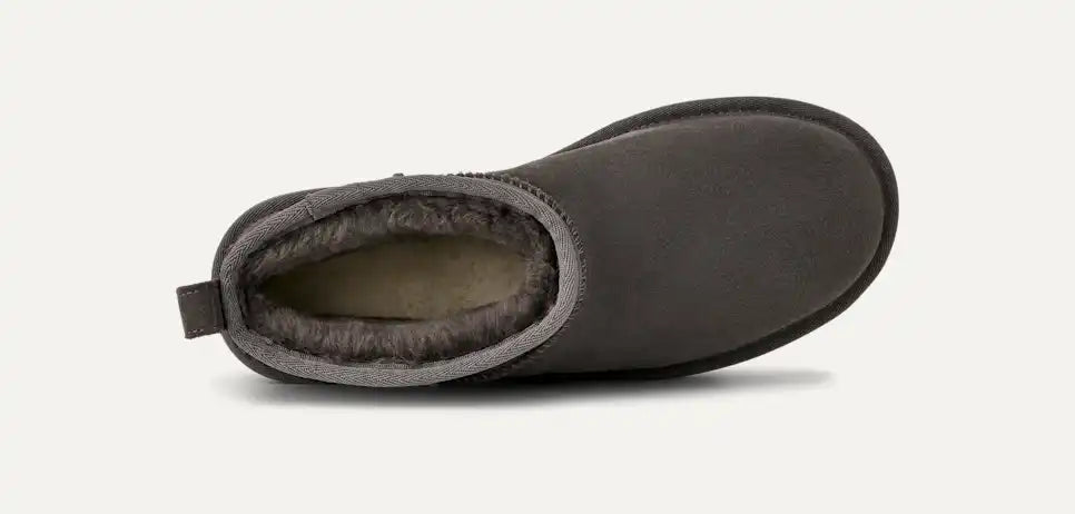 Girl Classic Ultra Mini Plateau-Boot Charcoal