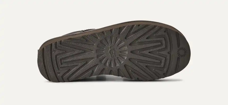 Girl Classic Ultra Mini Plateau-Boot Charcoal