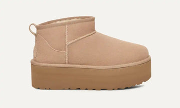 Girl Classic Ultra Mini Plateau-Boot Sand